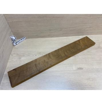 Берёза Пламенная Печёная 180 гр заготовка грифа для электрогитары Смешанный АА Волна А 26х107-100х750 мм-7