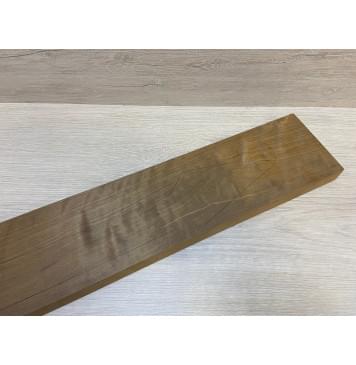 Берёза Пламенная Печёная 180 гр заготовка грифа для электрогитары Смешанный АА Волна А 26х107-100х750 мм-8