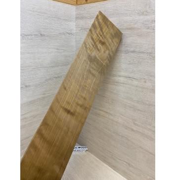 Берёза Пламенная Печёная 180 гр заготовка грифа для электрогитары Смешанный АА Волна А 26х107-100х750 мм-14