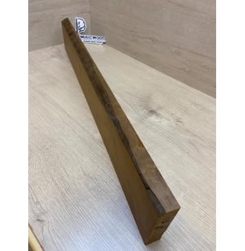 Берёза Пламенная Печёная 180 гр заготовка грифа для электрогитары Смешанный АА Волна А 26х107-100х750 мм-9