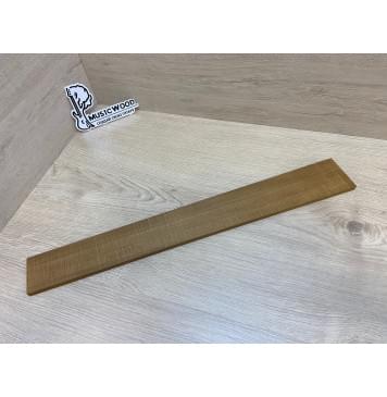 Клён Печёный 180 гр заготовка накладки для электрогитары Радиал ААА 9х67-57х520 мм-0