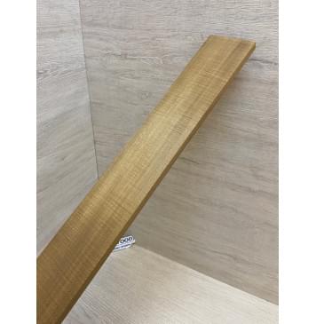 Клён Печёный 180 гр заготовка накладки для электрогитары Радиал ААА 9х67-57х520 мм-5