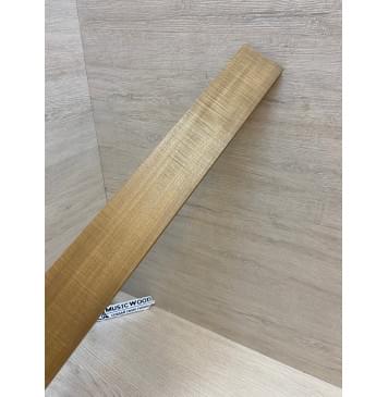 Клён Печёный 180 гр заготовка накладки для электрогитары Радиал ААА 9х67-57х520 мм-12