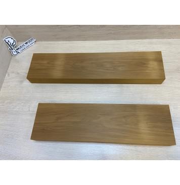 Ольха Печёная 180гр заготовка корпуса для гитары со сквозным грифом Тангент АА 45.2х134х565-480 мм (2шт) Ольха Печёная 180гр заготовка корпуса для гитары со сквозным грифом Тангент АА 45.2х134х565-480 мм (2шт)-2