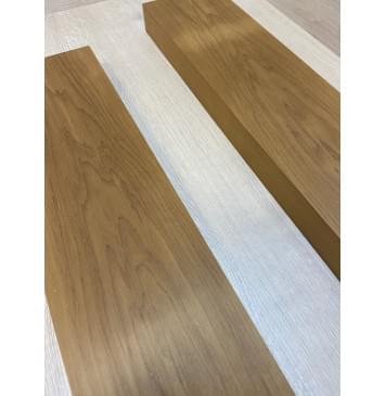 Ольха Печёная 180гр заготовка корпуса для гитары со сквозным грифом Тангент АА 45.2х134х565-480 мм (2шт) Ольха Печёная 180гр заготовка корпуса для гитары со сквозным грифом Тангент АА 45.2х134х565-480 мм (2шт)-3