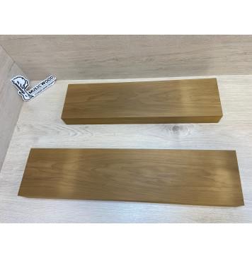 Ольха Печёная 180гр заготовка корпуса для гитары со сквозным грифом Тангент АА 45.2х134х565-480 мм (2шт) Ольха Печёная 180гр заготовка корпуса для гитары со сквозным грифом Тангент АА 45.2х134х565-480 мм (2шт)-5