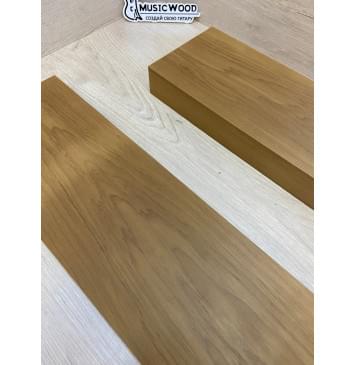 Ольха Печёная 180гр заготовка корпуса для гитары со сквозным грифом Тангент АА 45.2х134х565-480 мм (2шт) Ольха Печёная 180гр заготовка корпуса для гитары со сквозным грифом Тангент АА 45.2х134х565-480 мм (2шт)-6