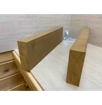 Ольха Печёная 180гр заготовка корпуса для гитары со сквозным грифом Тангент АА 45х134х530-500 мм (2шт) Ольха Печёная 180гр заготовка корпуса для гитары со сквозным грифом Тангент АА 45х134х530-500 мм (2шт)-5
