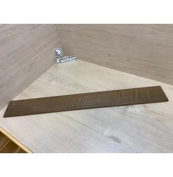 Орех Грецкий Волнистый Печёный 180гр заготовка накладки для бас-гитары Радиал АА Волна АА 8х94-90х765 мм-3