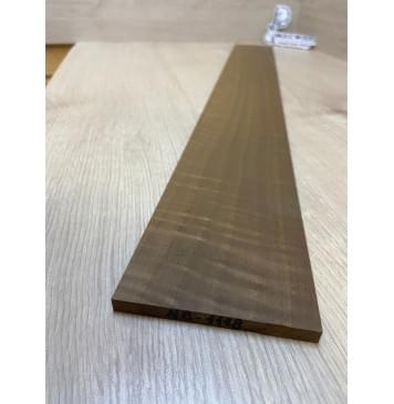 Орех Грецкий Волнистый Печёный 180гр заготовка накладки для бас-гитары Радиал АА Волна АА 8х94-90х765 мм-4