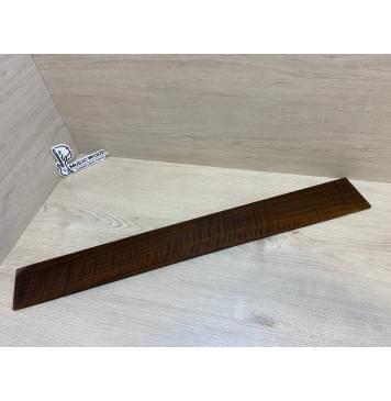 Орех Грецкий Волнистый Печёный 180гр заготовка накладки для бас-гитары Радиал АА Волна АА 8х94-90х765 мм-16