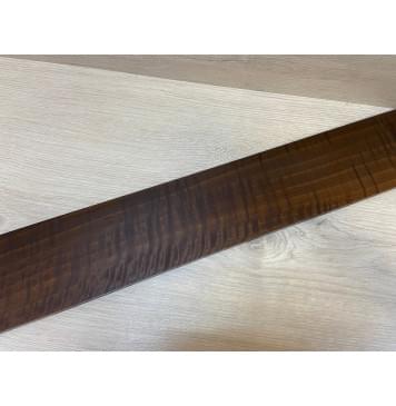 Орех Грецкий Волнистый Печёный 180гр заготовка накладки для бас-гитары Радиал АА Волна АА 8х94-90х765 мм-14