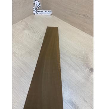 Орех Грецкий Печёный 180гр заготовка накладки для электрогитары Смешанный ААА 8.5х75-70х580 мм-6