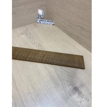 Орех Грецкий Волнистый Печёный 180гр заготовка накладки для электрогитары Радиал АА Волна АА 8.5х74х545 мм-11