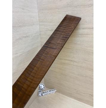 Орех Грецкий Волнистый Печёный 180гр заготовка накладки для электрогитары Радиал АА Волна АА 8.5х74х545 мм-13