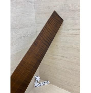 Орех Грецкий Волнистый Печёный 180гр заготовка накладки для электрогитары Радиал АА Волна АА 8.5х74х545 мм-0