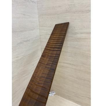 Орех Грецкий Волнистый Печёный 180гр заготовка накладки для электрогитары Радиал АА Волна АА 8.5х74х545 мм-10