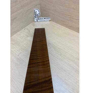 Орех Грецкий Волнистый Печёный 180гр заготовка накладки для электрогитары Радиал АА Волна АА 8.5х74х545 мм-9