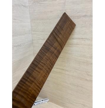 Орех Грецкий Волнистый Печёный 180гр заготовка накладки для электрогитары Радиал АА Волна АА 8.5х74х545 мм-19