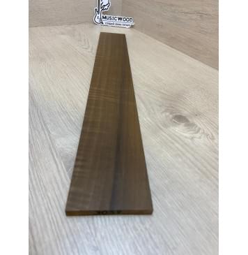 Орех Грецкий Волнистый Печёный 180гр заготовка накладки для электрогитары Радиал АА Волна А 8х75-72х535 мм-5