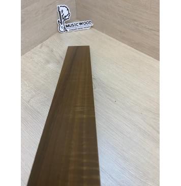 Орех Грецкий Волнистый Печёный 180гр заготовка накладки для электрогитары Радиал АА Волна А 8х75-72х535 мм-6