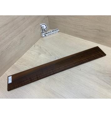 Орех Грецкий Волнистый Печёный 180гр заготовка накладки для электрогитары Радиал АА Волна А 8х75-72х535 мм-17