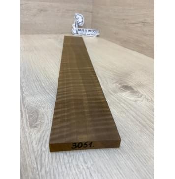 Орех Грецкий Волнистый Печёный 180гр заготовка накладки для электрогитары Смешанный ААА Волна АА 11.5х73х545 мм-1