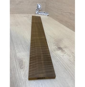 Орех Грецкий Волнистый Печёный 180гр заготовка накладки для электрогитары Смешанный ААА Волна АА 11.5х73х545 мм-3