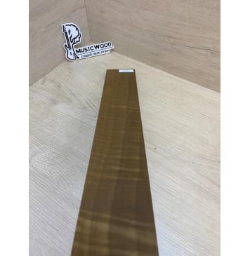 Орех Грецкий Волнистый Печёный 180гр заготовка накладки для электрогитары Смешанный ААА Волна АА 11.5х73х545 мм-12