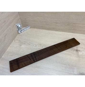 Орех Грецкий Волнистый Печёный 180гр заготовка накладки для электрогитары Смешанный ААА Волна АА 11.5х73х545 мм-0