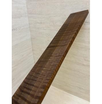 Орех Грецкий Волнистый Печёный 180гр заготовка накладки для электрогитары Смешанный ААА Волна АА 11.5х73х545 мм-13