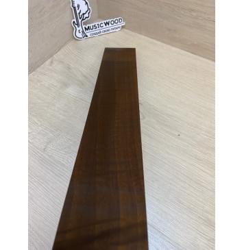 Орех Грецкий Волнистый Печёный 180гр заготовка накладки для электрогитары Смешанный ААА Волна АА 11.5х73х545 мм-18