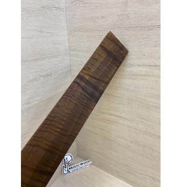 Орех Грецкий Волнистый Печёный 180гр заготовка накладки для электрогитары Смешанный ААА Волна АА 11.5х73х545 мм-26