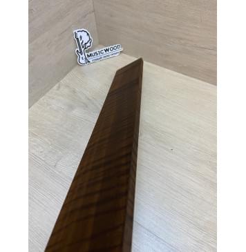 Орех Грецкий Волнистый Печёный 180гр заготовка накладки для электрогитары Смешанный ААА Волна АА 11.5х73х545 мм-23