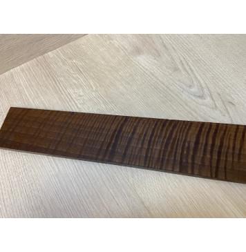 Орех Грецкий Волнистый Печёный 180гр заготовка накладки для электрогитары Радиал АА Волна ААА 8.5х83-60х540 мм-21