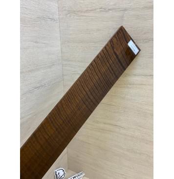 Орех Грецкий Волнистый Печёный 180гр заготовка накладки для электрогитары Радиал АА Волна ААА 8.5х83-60х540 мм-13