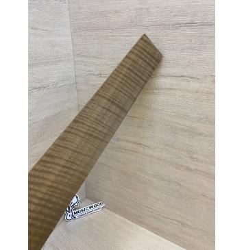 Орех Грецкий Волнистый Печёный 180гр заготовка накладки для электрогитары Радиал АА Волна ААА 8.5х83-60х540 мм-18