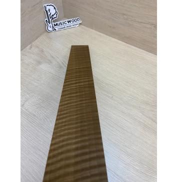 Орех Грецкий Волнистый Печёный 180гр заготовка накладки для электрогитары Радиал АА Волна ААА 8.5х83-60х540 мм-9