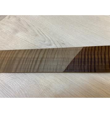 Орех Грецкий Волнистый Печёный 180гр заготовка накладки для электрогитары Радиал АА Волна ААА 8.5х83-60х540 мм-14