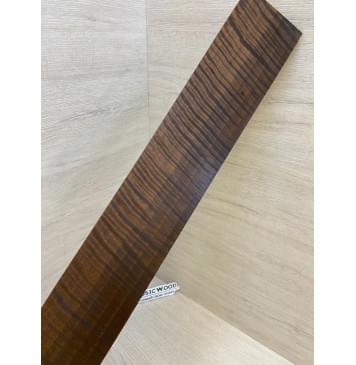 Орех Грецкий Волнистый Печёный 180гр заготовка накладки для электрогитары Радиал АА Волна ААА 8.5х83-60х540 мм-10