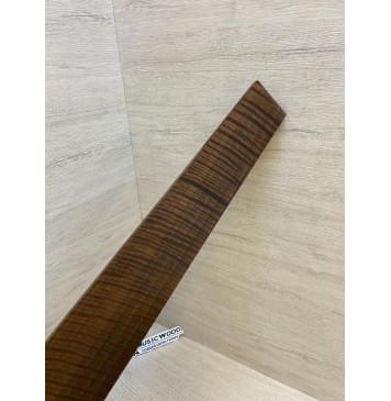 Орех Грецкий Волнистый Печёный 180гр заготовка накладки для электрогитары Радиал АА Волна ААА 8.5х83-60х540 мм-17