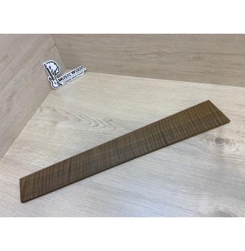 Орех Грецкий Волнистый Печёный 180гр заготовка накладки для электрогитары Радиал АА Волна ААА 8.5х82-60х540 мм-3