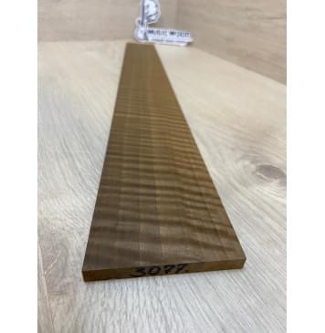 Орех Грецкий Волнистый Печёный 180гр заготовка накладки для электрогитары Радиал АА Волна ААА 8.5х82-60х540 мм-2