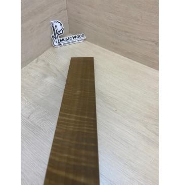 Орех Грецкий Волнистый Печёный 180гр заготовка накладки для электрогитары Радиал АА Волна ААА 8.5х82-60х540 мм-8