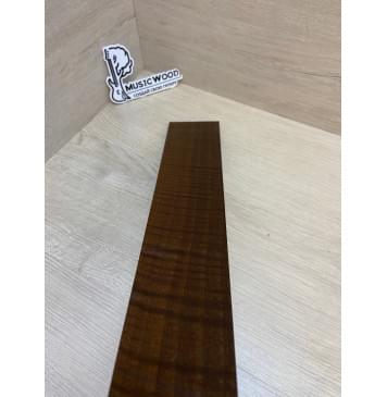 Орех Грецкий Волнистый Печёный 180гр заготовка накладки для электрогитары Радиал АА Волна ААА 8.5х82-60х540 мм-16