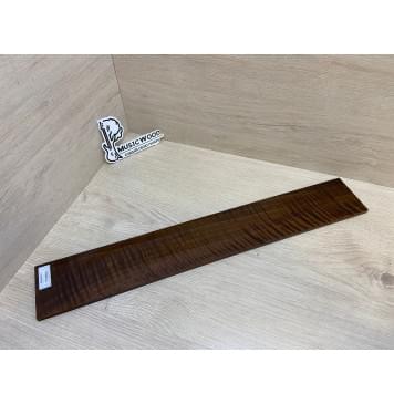 Орех Грецкий Волнистый Печёный 180гр заготовка накладки для электрогитары Радиал АА Волна ААА 8х83х550 мм-0