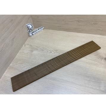 Орех Грецкий Волнистый Печёный 180гр заготовка накладки для электрогитары Радиал АА Волна ААА 8.5х75х545 мм-4