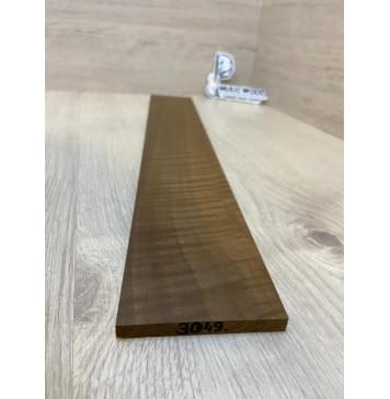 Орех Грецкий Волнистый Печёный 180гр заготовка накладки для электрогитары Радиал АА Волна ААА 8.5х82х550 мм-2