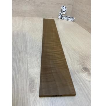 Орех Грецкий Волнистый Печёный 180гр заготовка накладки для электрогитары Радиал АА Волна ААА 8.5х82х550 мм-4