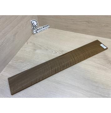 Орех Грецкий Волнистый Печёный 180гр заготовка накладки для электрогитары Радиал АА Волна ААА 8.5х82х550 мм-6
